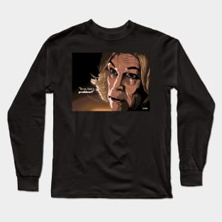 The Bear "The Matriarch" Donna Berzatto portrait (digital) Long Sleeve T-Shirt